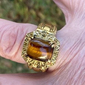 Tiger-Eye Ring